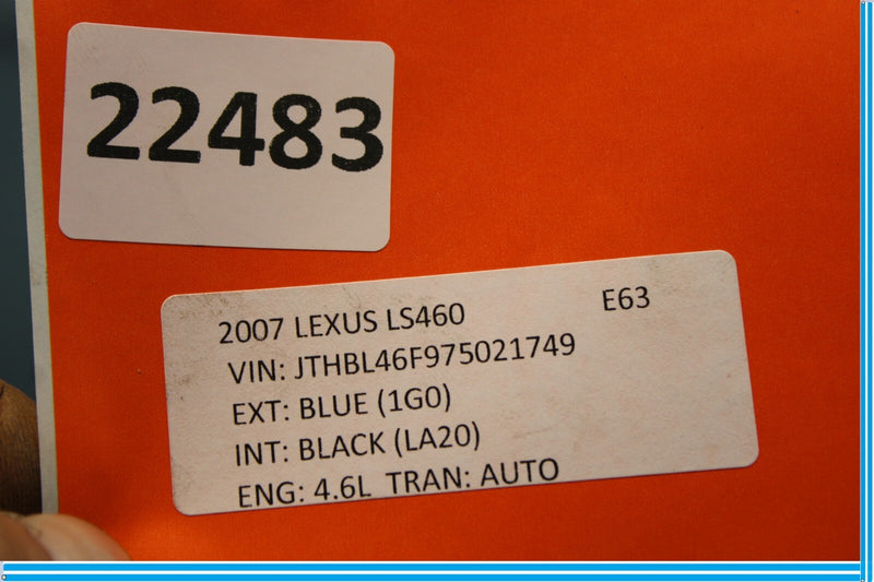 Load image into Gallery viewer, 07-09 Lexus LS460 LS460L Front Bumper Reinforcement Bar Rebar Oem
