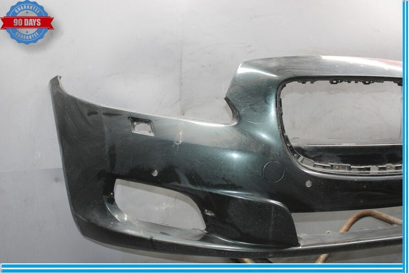 Load image into Gallery viewer, 10-15 Jaguar X351 XJL XJ XJR Front Bumper Cover Panel Blue W/ Park Assist OEM
