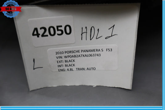 10-13 Porsche Panamera Front Left Side Xenon Headlight Head Light Lamp Oem