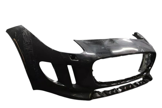 14-17 Jaguar X152 F-Type Front Lower Bumper Exterior Cover Panel Black OEM