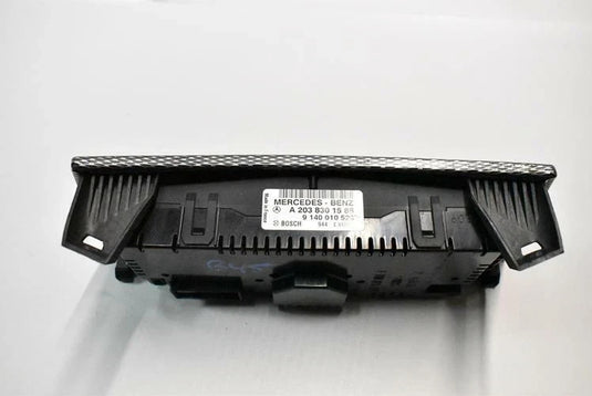 05-07 Mercedes W203 C240 AC A/C Heater Temp Climate Control Switch Oem