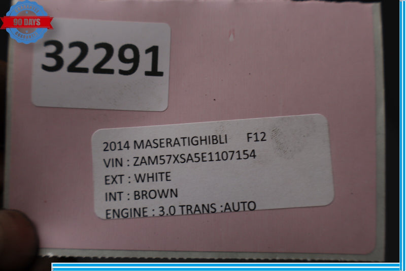 Load image into Gallery viewer, 14-17 Maserati Ghibli M157 Front Bumper Reinforcement Impact Bar Oem
