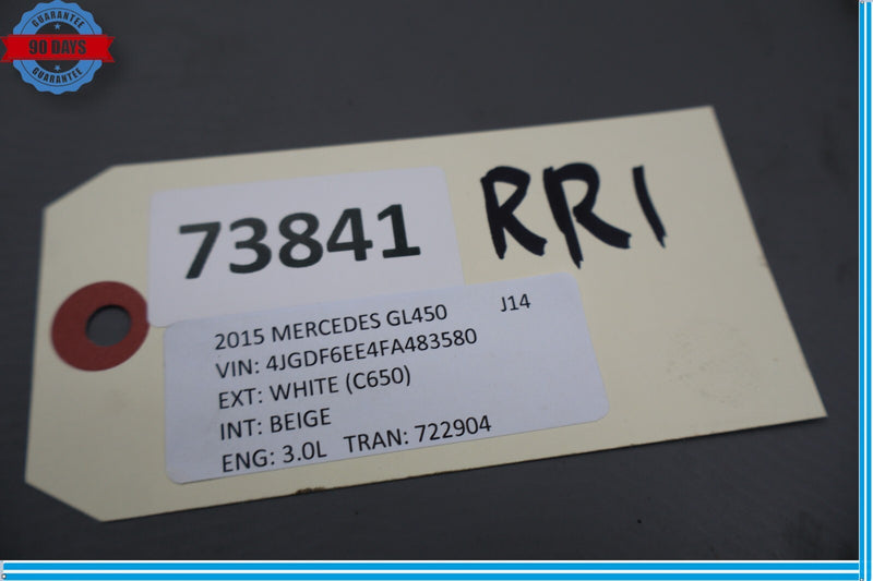 Load image into Gallery viewer, 13-19 Mercedes GL450 Right Side Baggage Luggage Roof Rack Rail Crossbar Oem
