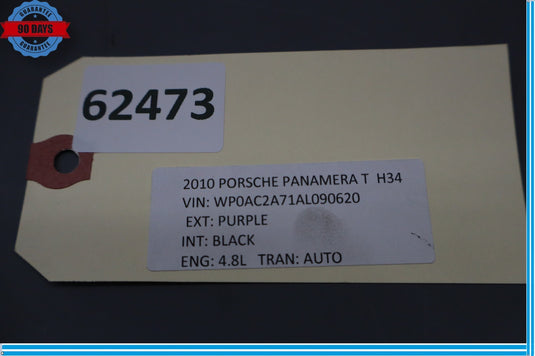 10-16 Porsche Panamera 970 Rear Suspension Stabilizer Sway Anti Roll Bar Oem