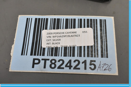 03-10 Porsche Cayenne Front Left Driver Side Door Power Window Switch Black Oem