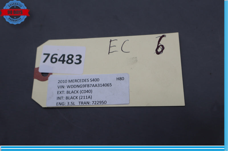 Load image into Gallery viewer, 05-13 Mercedes W221 S400 S550 V6 Engine Motor Cover Trim Panel Black Oem
