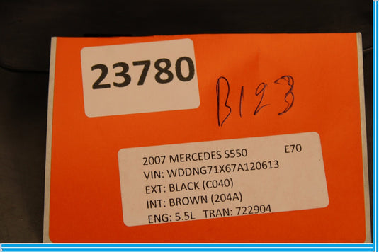 07-13 Mercede W221 S550 S400 S350 Front Left Door Control Module 2219007301 Oem