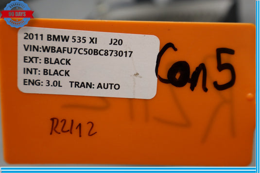 10-19 BMW 535i GT xDrive Engine Right Coolant Oil Cooling Auxiliary Radiator Oem