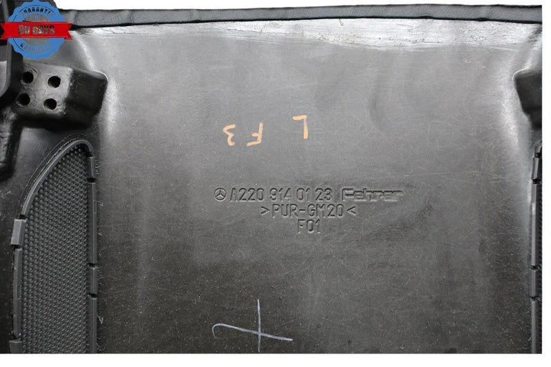 Load image into Gallery viewer, 00-06 Mercedes S600 S55 AMG W220 Front Left Seat Back Cover Pocket Oem

