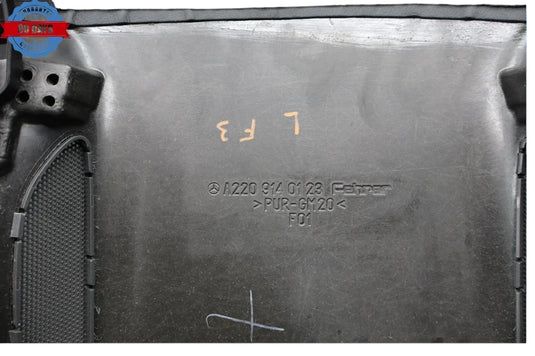 00-06 Mercedes S600 S55 AMG W220 Front Left Seat Back Cover Pocket Oem