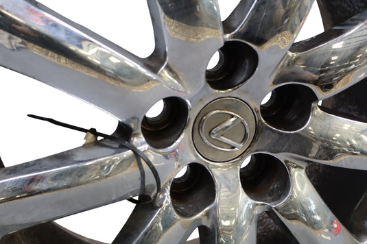 07-09 Lexus LS460 18" 9 Spoke Alloy Wheel Rim W/ Center Cap 4261150730 Oem