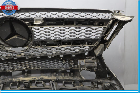 13-16 Mercedes GL450 X166 Base Front Bumper Frame Grill Assembly W/ Emblem Oem