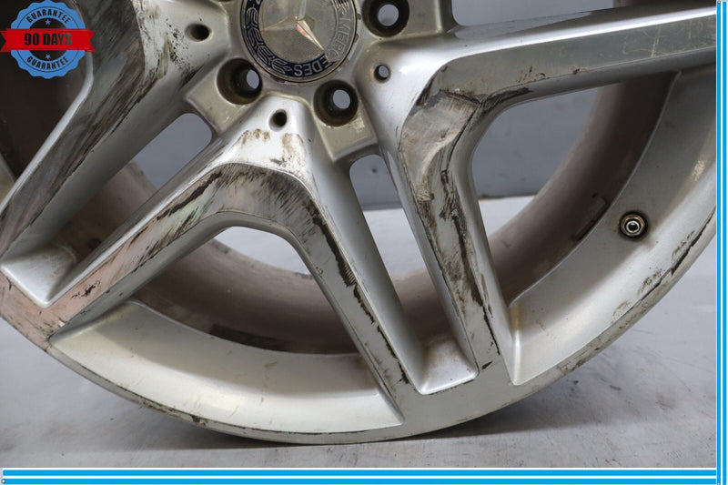Load image into Gallery viewer, 07-19 Mercedes X166 GL450 GLS350 R21 Front Wheel Rim Silver 10Jx21H2 21'' Oem
