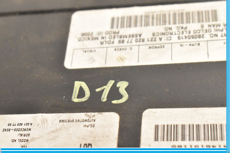 Load image into Gallery viewer, 07-14 Mercedes S550 CL550 W216 Sirius Satellite Radio Receiver Module Oem
