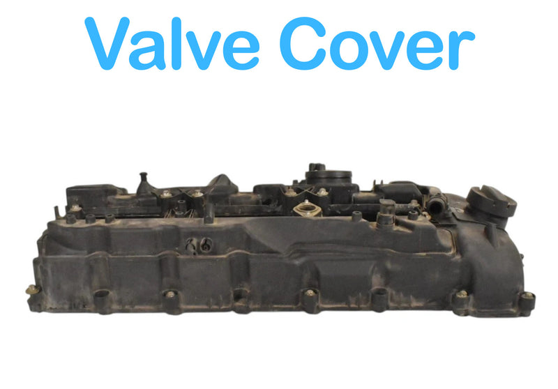 Load image into Gallery viewer, 10-19 BMW X5 X6 535i 3.0L GT Engine Motor Head Valve Cover Black 11127570292 Oem
