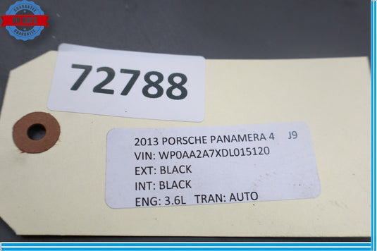 10-16 Porsche Panamera 970 Rear Right Side Suspension Shock Absorber Strut Oem
