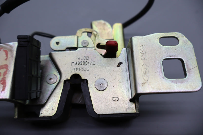 Load image into Gallery viewer, 97-02 Jaguar XKR XK8 X100 Trunk Lid Latch Lock Actuator W/ Cable GJE3500AA Oem
