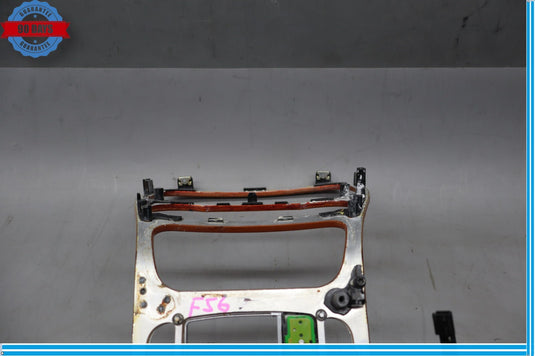 03-12 Mercedes R230 SL500 Center Console Trim Bezel Walnut Wood Oem