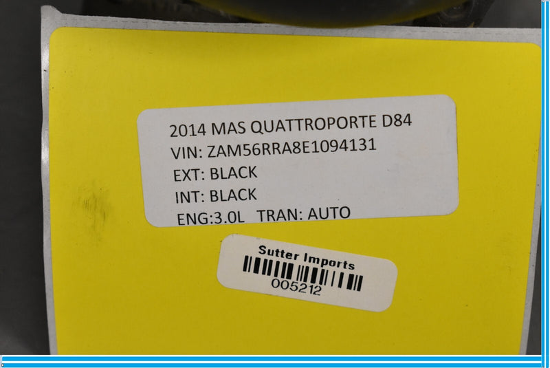 Load image into Gallery viewer, 14-17 Maserati Quattroporte Alternator Generator Oem
