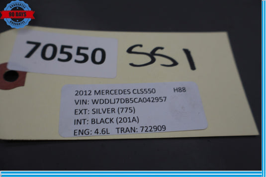 12-18 Mercedes W218 CLS400 CLS550 Left Side Skirt Rocker Panel Molding Oem