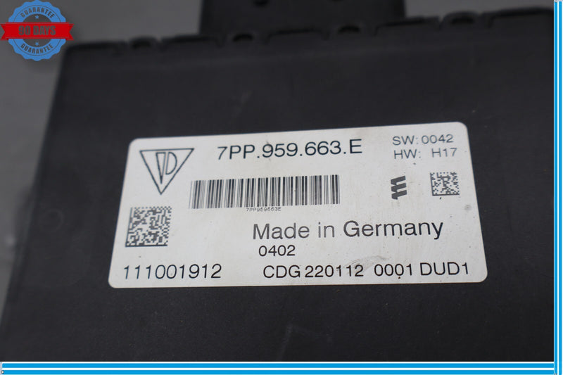 Load image into Gallery viewer, 10-18 Porsche Panamera Voltage Converter Control Module Unit 7PP959663 Oem
