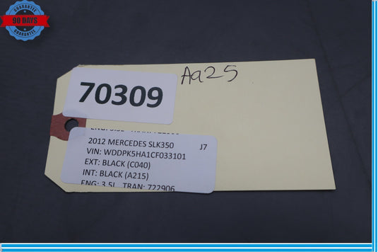 05-20 Mercedes R172 SLK350 Right Convertible Top Main Drive Lift Cylinder Oem