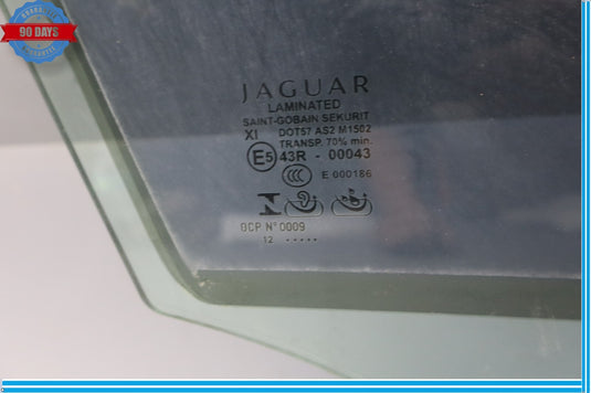10-19 Jaguar X351 XJ XJL Front Right Passenger Side Door Window Auto Glass Oem
