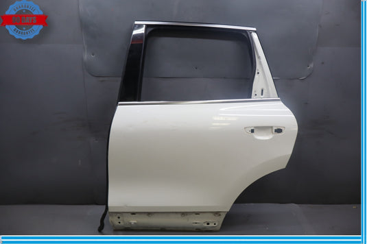 11-18 Porsche Cayenne 958 Hybrid S Rear Left Driver Side Exterior Door Shell Oem