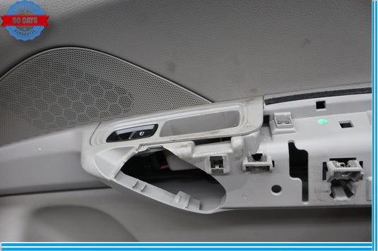 11-18 Porsche Cayenne 958 Front Right Side Interior Door Trim Panel Gray Oem