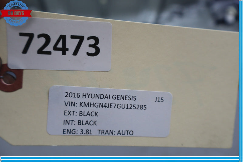 Load image into Gallery viewer, 15-16 Hyundai Genesis Rear Trunk Lid Panel Assembly White 69200-B1020 Oem
