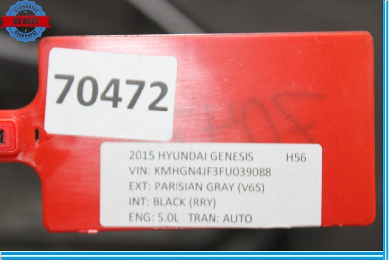 Load image into Gallery viewer, 15-16 Hyundai Genesis Front Left Driver Side Exterior Door Shell Panel Oem

