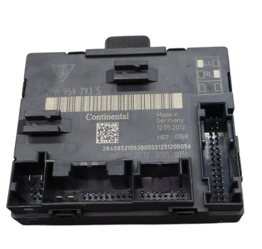 11-17 Porsche Cayenne 958 Front Left Driver Side Door Control Module Unit Oem