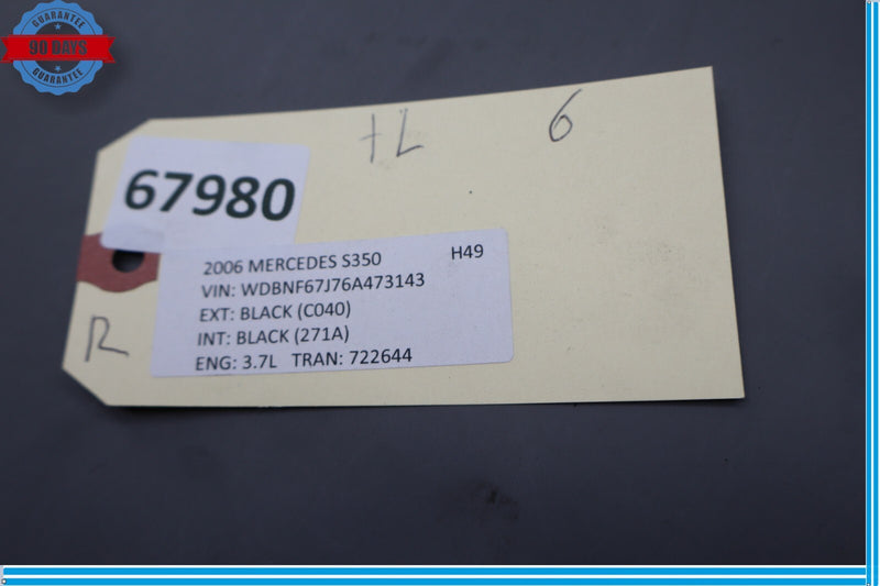 Load image into Gallery viewer, 03-06 Mercedes S350 S600 Rear Left Driver Side Tail Light Lamp Taillight Oem
