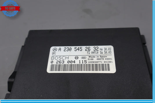 03-06 Mercedes R230 SL500 SL55 Park Parking Assist Control Module 2305452632 Oem