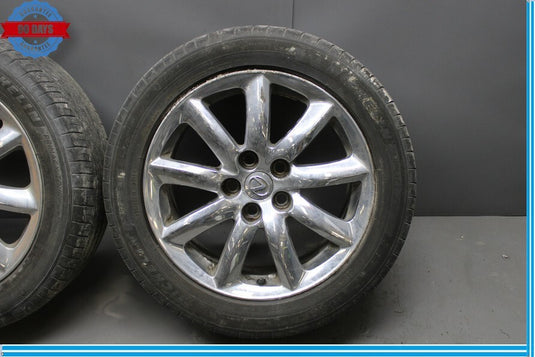 07-09 Lexus LS460 LS460L 18x7.5 18'' 9-Spoke Alloy Wheel Tire Rim Set of 4 Oem