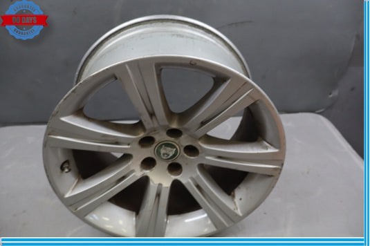 07-15 Jaguar X150 XK XF 9.5x18 R18 Rear Wheel Rim Silver 18" Oem