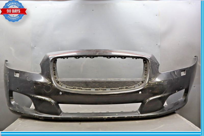 Load image into Gallery viewer, 10-15 Jaguar X351 XJL XJ XJR Front Bumper Cover Panel Assembly Black Oem
