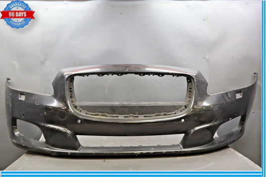 10-15 Jaguar X351 XJL XJ XJR Front Bumper Cover Panel Assembly Black Oem