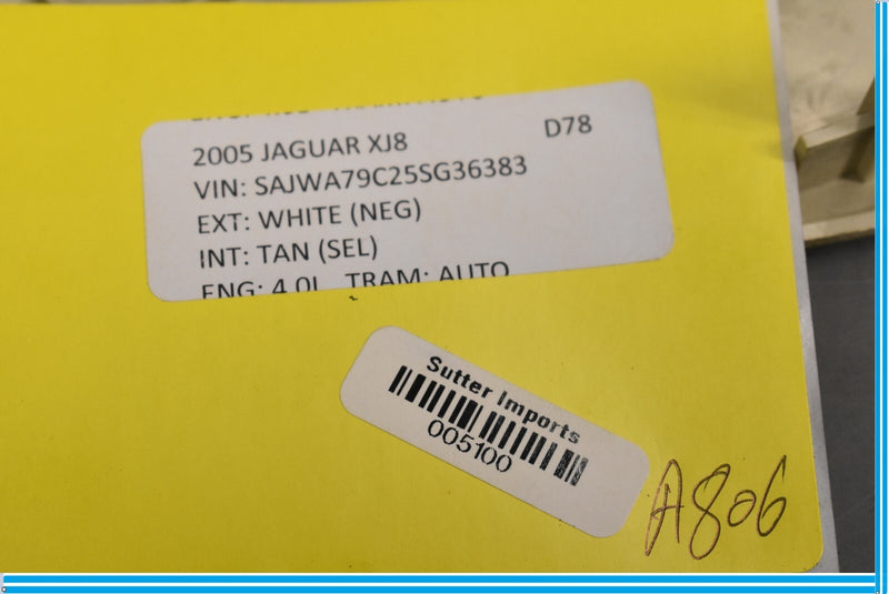 Load image into Gallery viewer, 04-09 Jaguar X350 XJ8 Front Right Passenger Dash Board End Cap Cover Trim Oem
