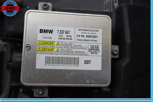 10-17 BMW 528i 535i GT xDrive Front Right Passenger Side Headlight Lamp Oem