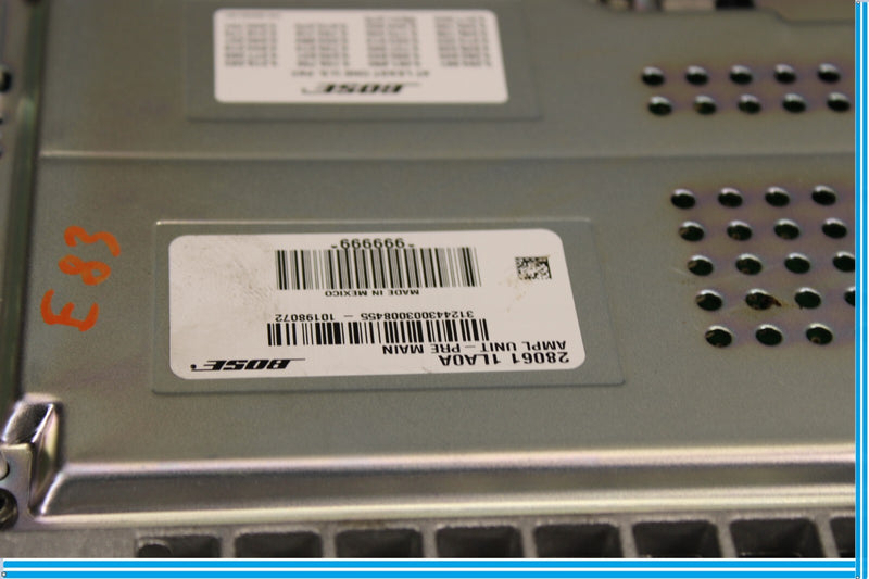 Load image into Gallery viewer, 11-17 Infiniti QX56 QX80 Rear Audio Radio Bose Sound Amplifier Amp Oem
