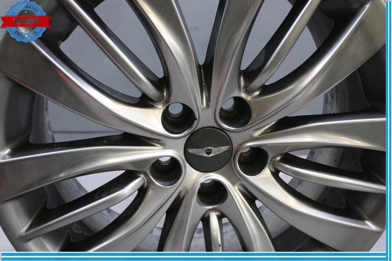 Load image into Gallery viewer, 15-20 Hyundai Genesis G80 Wheel Disc Rim Chrome 8.5x19 19'' Aluminum Oem

