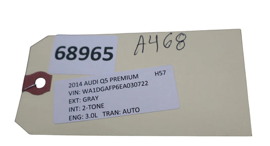 13-17 Audi Q5 Speedometer Instrument Cluster Gauges Assembly Black 8R0920982 Oem