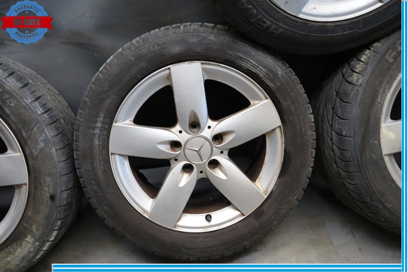 Load image into Gallery viewer, Mercedes R171 SLK280 SLK350 8J x 16 16" Wheel Rim Rims Set of 4 Oem
