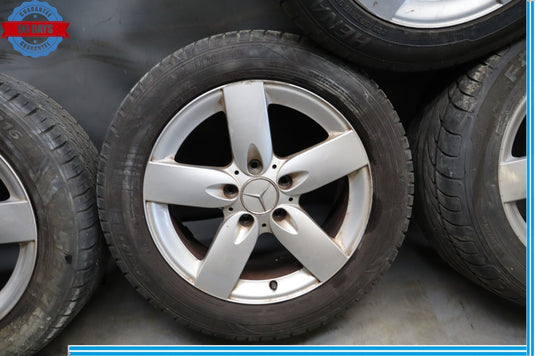 Mercedes R171 SLK280 SLK350 8J x 16 16" Wheel Rim Rims Set of 4 Oem