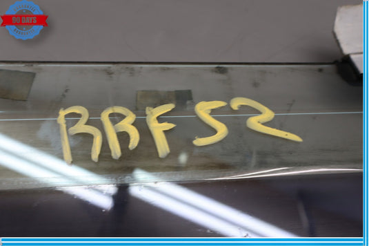 06-12 Bentley Continental Flying Spur Rear Right Side Door Window Glass Oem