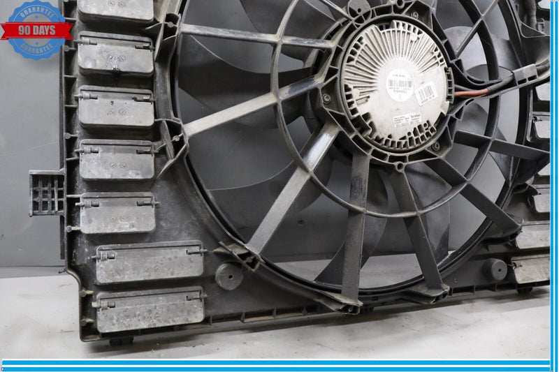 Load image into Gallery viewer, 11-18 Porsche Cayenne 958 Engine Radiator Cooling Fan Motor Assembly Oem
