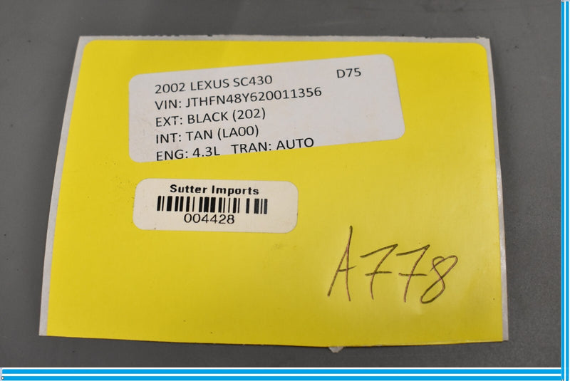 Load image into Gallery viewer, 02-05 Lexus SC430 Engine Throttle Body Valve Assembly 2203050160 Oem
