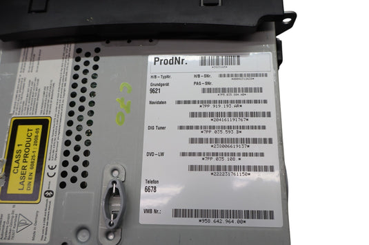 11-16 Porsche Cayenne 958 Command Head Unit Navigation Radio 7P5035884 Oem