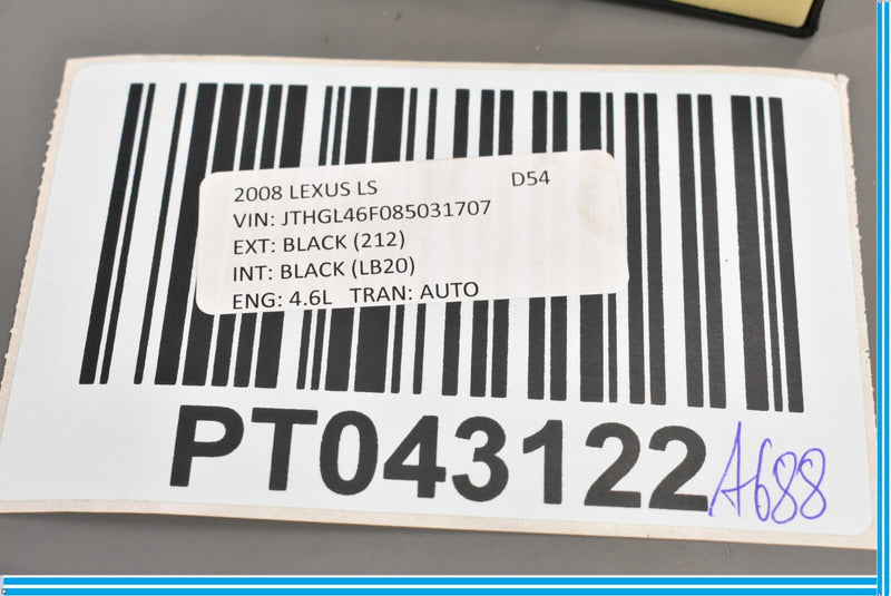 Load image into Gallery viewer, 07-12 Lexus LS460 Rear Seat Ac Fan W/ Sun Shade Switches 8401050170 Oem
